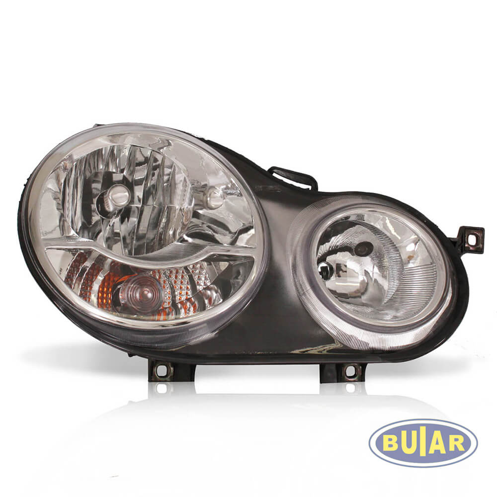 Farol Polo 2003 a 2006 cromado  - Buiar Auto Pe�as - Com�rcio de Pe�as em Arauc�ria