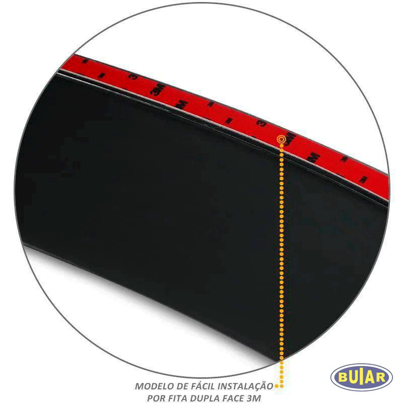 Calha de Chuva Gol Voyage Parati Saveiro Quadrado 2 portas 87 a 94 - Buiar Auto Pe�as - Com�rcio de Pe�as em Arauc�ria