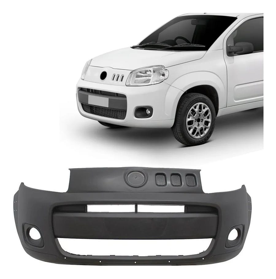 PARACHOQUE DIANTEIRO UNO WAY 2010 A 2014 CINZA TEXTURIZADO DTS 3414 - Buiar Auto Pe�as - Com�rcio de Pe�as em Arauc�ria