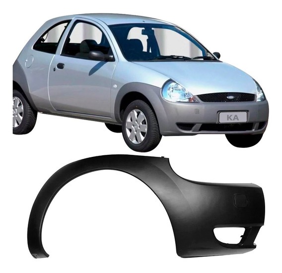 PARACHOQUE DIANTEIRO KA 2003 A 2007 DIREITO PRETO TEXTURIZADO DTS 2653 - Buiar Auto Pe�as - Com�rcio de Pe�as em Arauc�ria