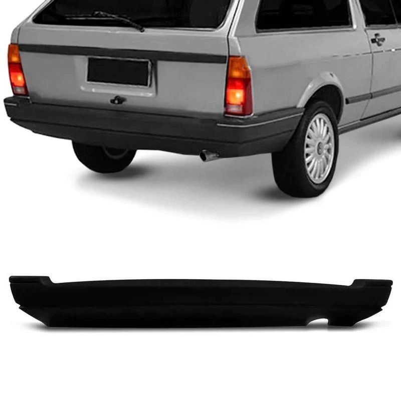 PARACHOQUE TRASEIRO PARATI 1987 A 1996 PRETO TEXTURIZADO DTS 6425 - Buiar Auto Pe�as - Com�rcio de Pe�as em Arauc�ria