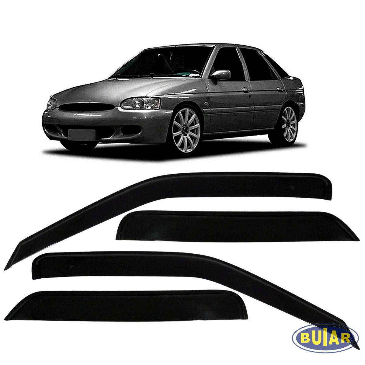 Calha Chuva Escort Zetec  4 Portas - Buiar Auto Pe�as - Com�rcio de Pe�as em Arauc�ria