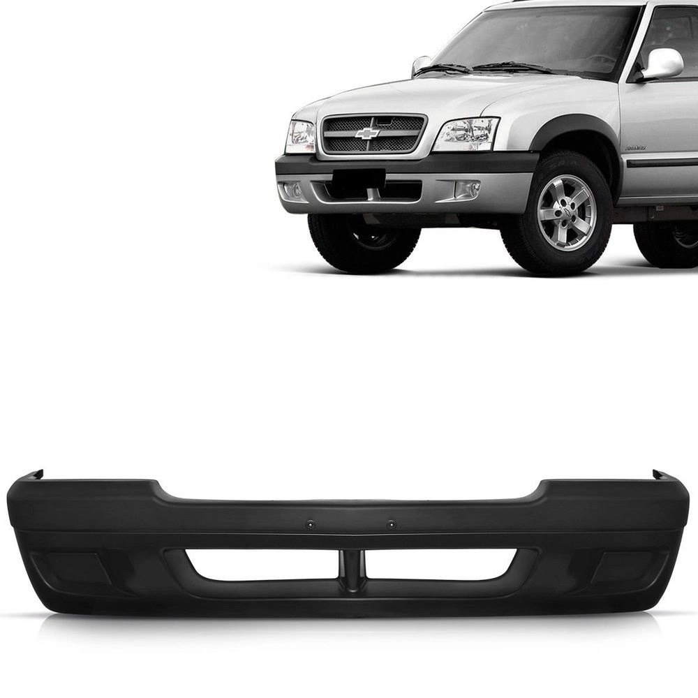 PARACHOQUE DIANTEIRO S-10 BLAZER 2001 A 2008 PRETO LISO DTS 1690 - Buiar Auto Pe�as - Com�rcio de Pe�as em Arauc�ria