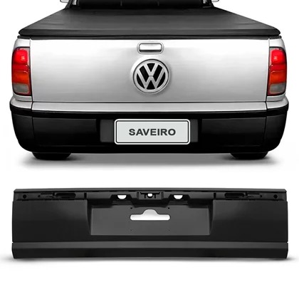 PARACHQOUE TRASEIRO SAVEIRO 2000 A 2003 FASE 1 PRETO LISO DTS 6490 - Buiar Auto Pe�as - Com�rcio de Pe�as em Arauc�ria