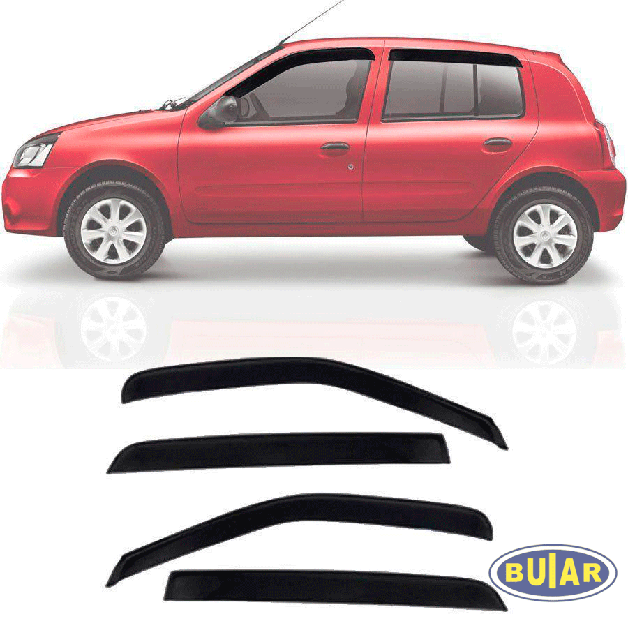 Calha de Chuva Clio 4 portas 2000 até 2016 - Buiar Auto Pe�as - Com�rcio de Pe�as em Arauc�ria