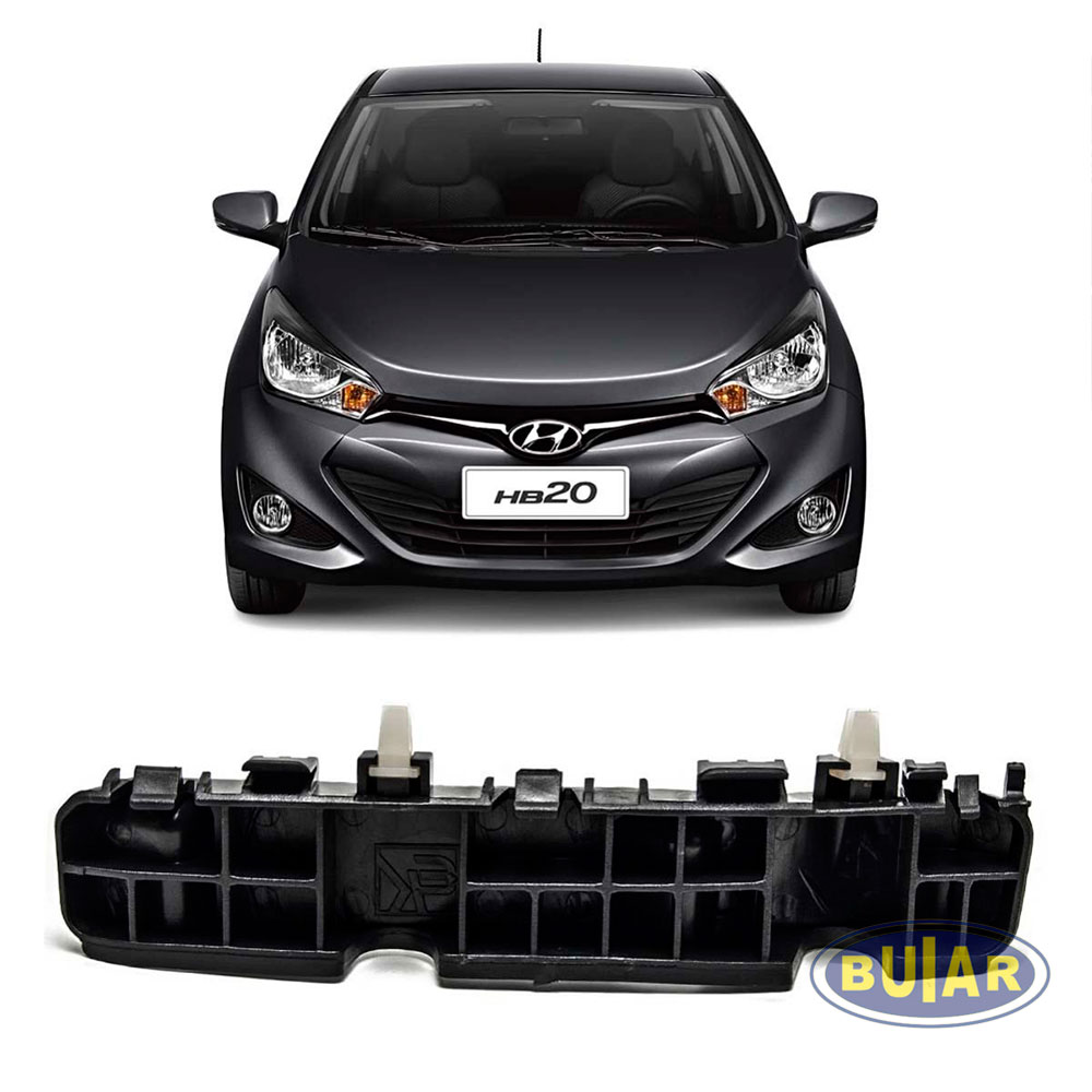Suporte Guia Parachoque Dianteiro HB20 2013 a 2016 - Buiar Auto Pe�as - Com�rcio de Pe�as em Arauc�ria