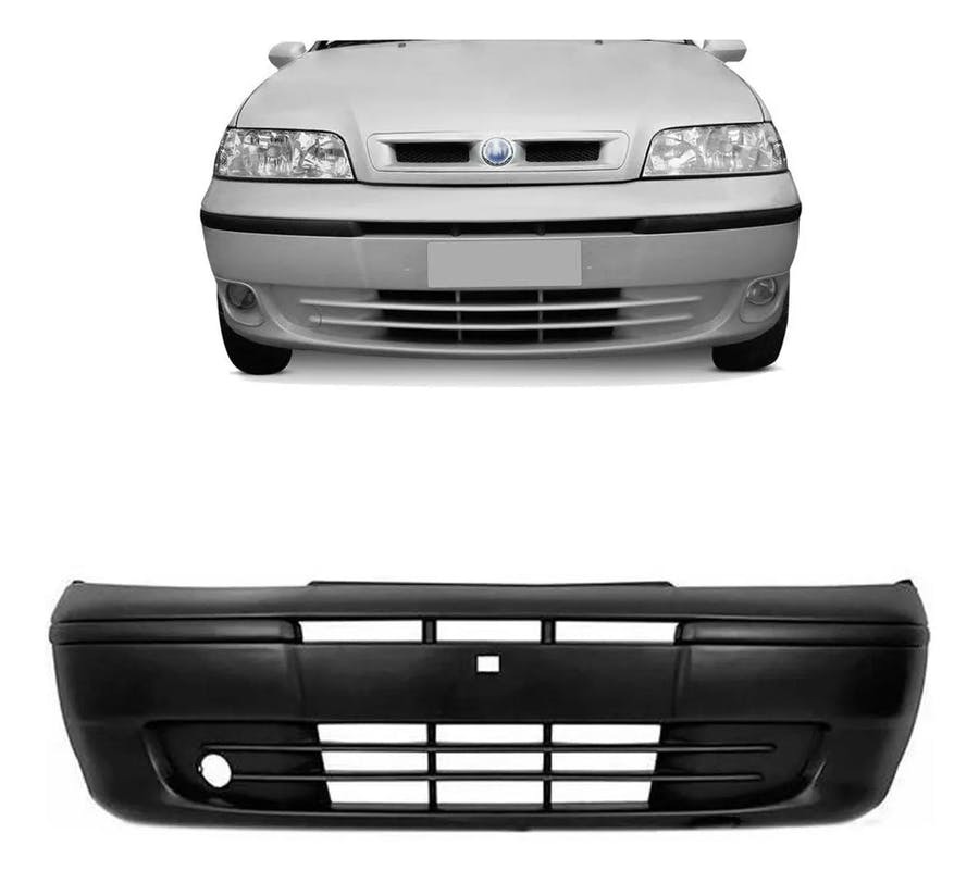 PARACHOQUE DIANTEIRO PALIO FIRE 2001 A 2007 PRETO LISO DTS 3261 - Buiar Auto Pe�as - Com�rcio de Pe�as em Arauc�ria