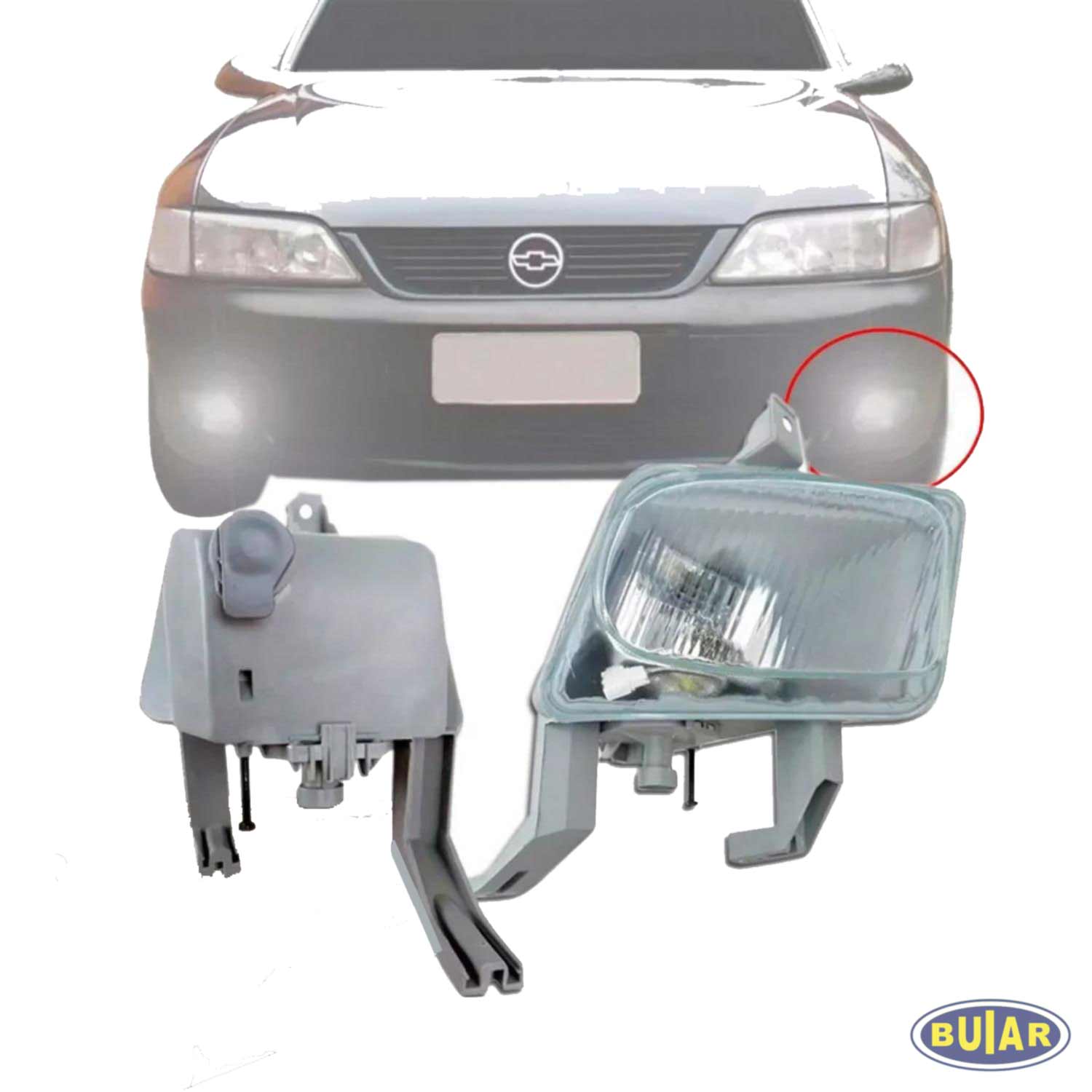 Farol De Milha Vectra 1997 a 2000 - Buiar Auto Pe�as - Com�rcio de Pe�as em Arauc�ria