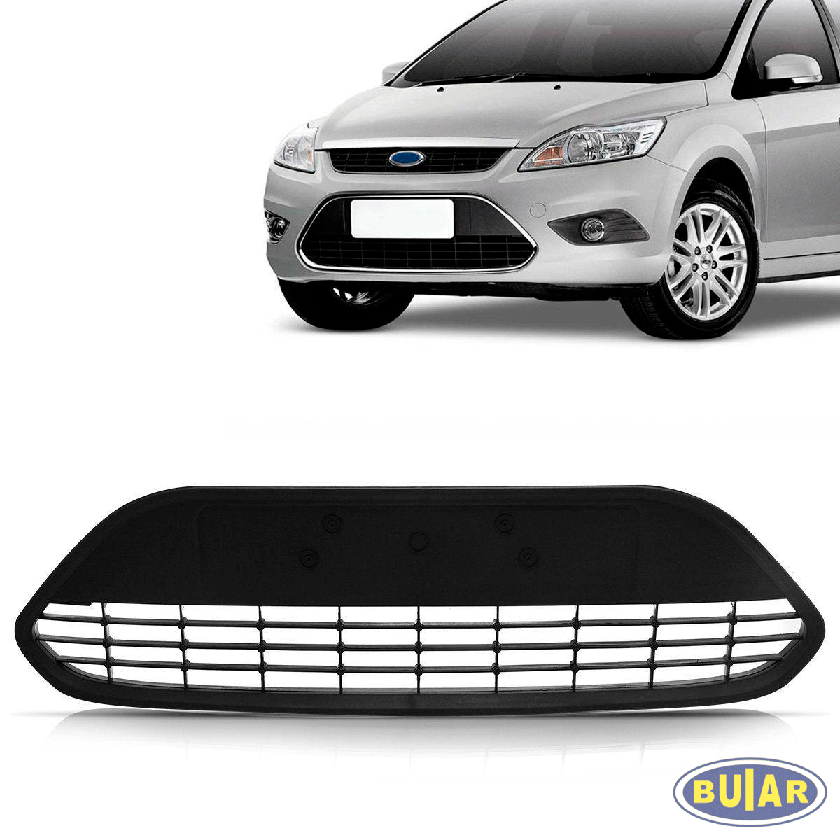 Grade Dianteira Central Parachoque Focus 2008 a 2012  - Buiar Auto Pe�as - Com�rcio de Pe�as em Arauc�ria
