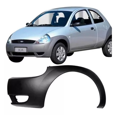 PARACHOQUE DIANTEIRO KA 2003 A 2007 ESQUERDO PRETO TEXTURIZADO DTS 2652 - Buiar Auto Pe�as - Com�rcio de Pe�as em Arauc�ria