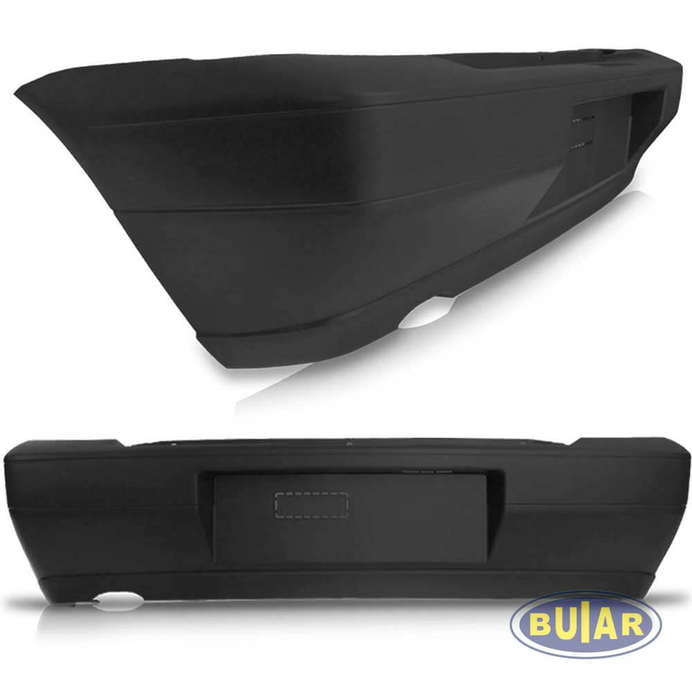 Parachoque Uno 2004 a 2012 traseiro preto - Buiar Auto Pe�as - Com�rcio de Pe�as em Arauc�ria