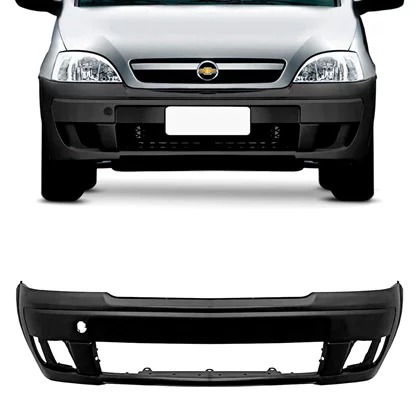 PARACHOQUE DIANTEIRO  MONTANA  SPORT 2003 A 2007 PRETO LISO PARCIAL  DTS 1782 - Buiar Auto Pe�as - Com�rcio de Pe�as em Arauc�ria