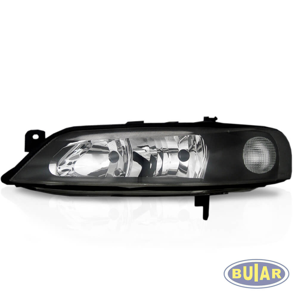Farol vectra 2000 a 2005 mascara negra foco duplo - Buiar Auto Pe�as - Com�rcio de Pe�as em Arauc�ria