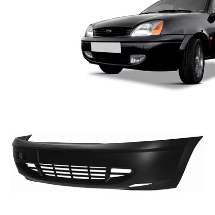 PARACHOQUE DIANTEIRO FIESTA 2000 A 2002 PRETO TEXTURIZADO DTS 2561 - Buiar Auto Pe�as - Com�rcio de Pe�as em Arauc�ria