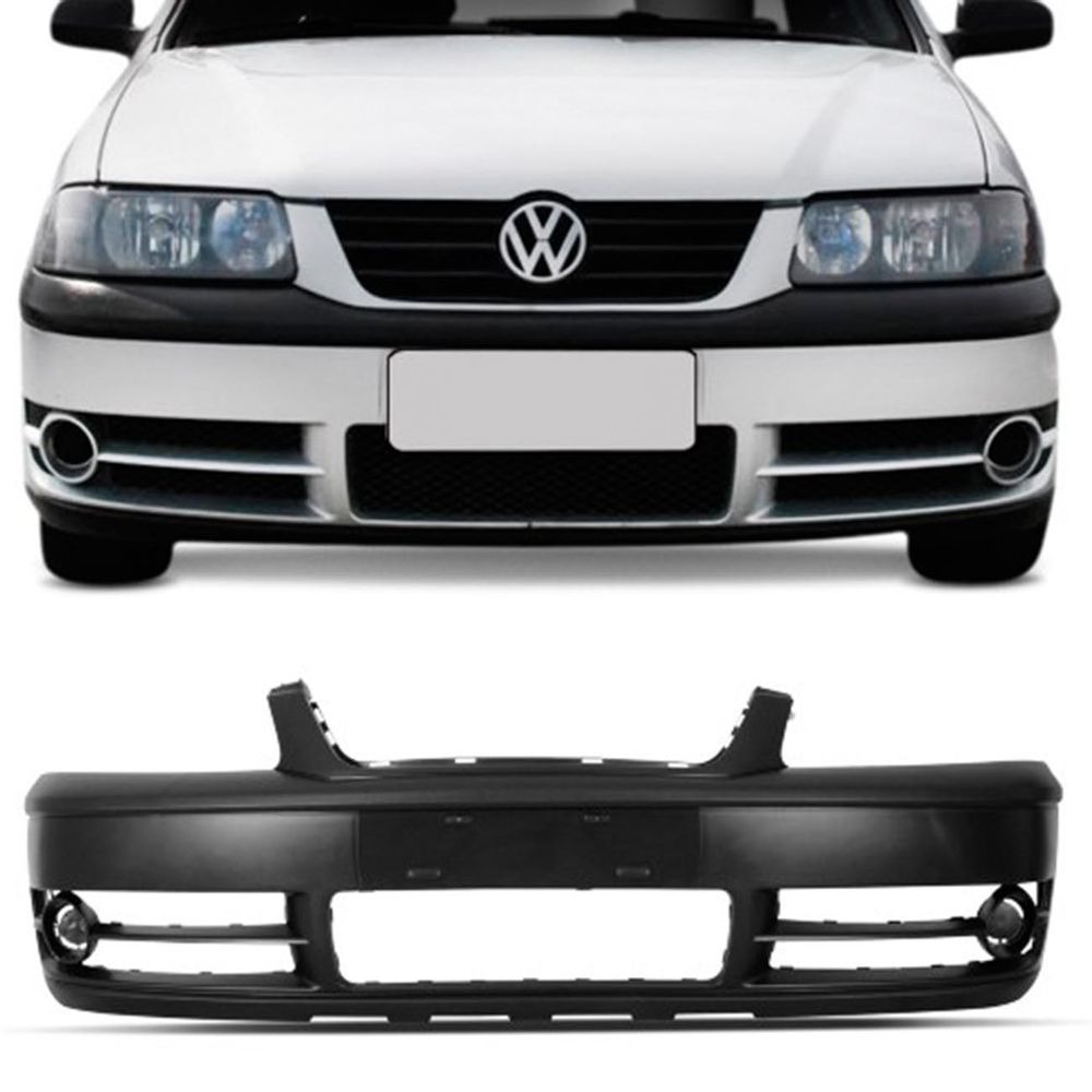 PARACHOQUE DIANTEIRO GOL G3 2º FASE 1999 A 2005 PRETO LISO  DTS 6420 - Buiar Auto Pe�as - Com�rcio de Pe�as em Arauc�ria