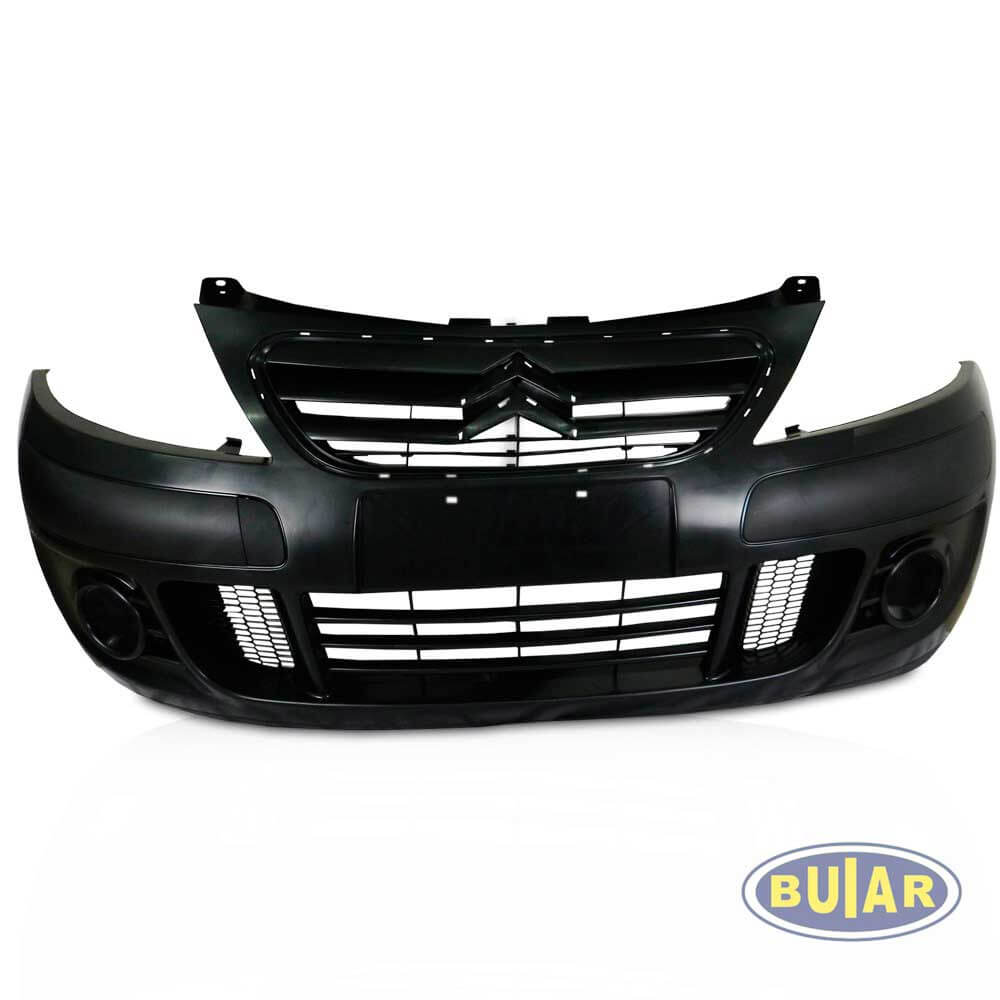 Parachoque C3 2008 a 2012 dianteiro - Buiar Auto Pe�as - Com�rcio de Pe�as em Arauc�ria