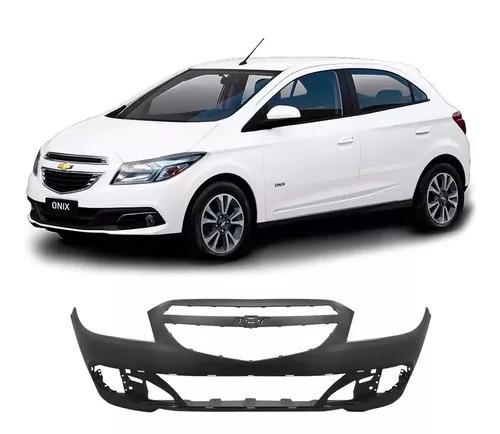 PARACHOQUE DIANTEIRO ONIX PRISMA LTZ 2012 A  2016 PRETO LISO DTS 1761 - Buiar Auto Pe�as - Com�rcio de Pe�as em Arauc�ria