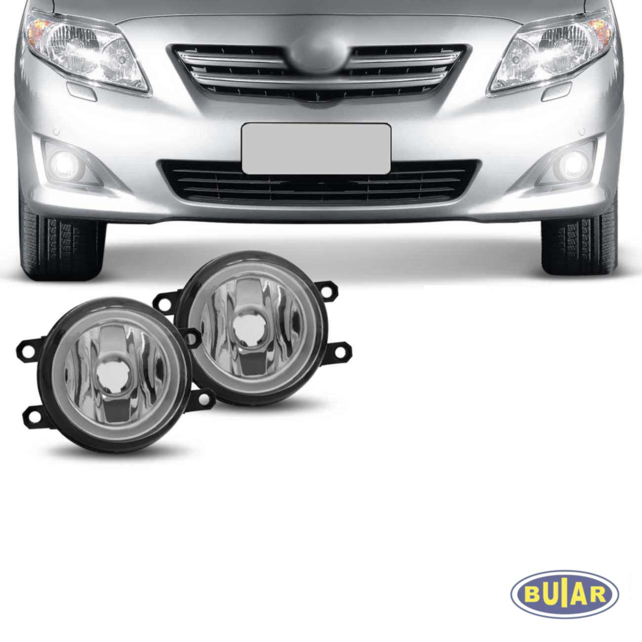 Farol De Milha Corolla 2008 a 2011 - Buiar Auto Pe�as - Com�rcio de Pe�as em Arauc�ria