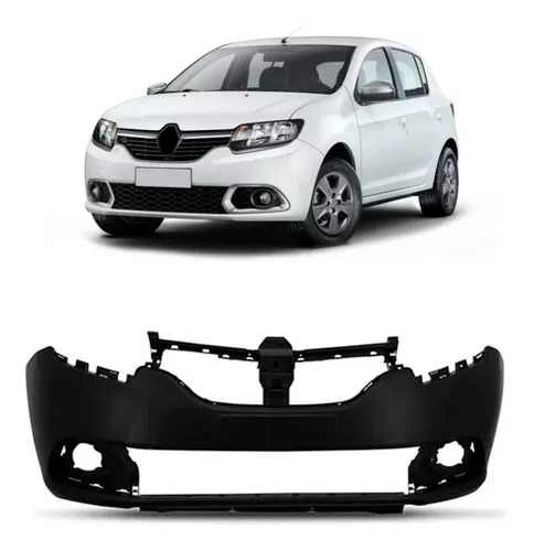 PARACHOQUE DIANTEIRO SANDERO LOGAN 2014 A 2019 PRETO LISO DTS 4105 - Buiar Auto Pe�as - Com�rcio de Pe�as em Arauc�ria