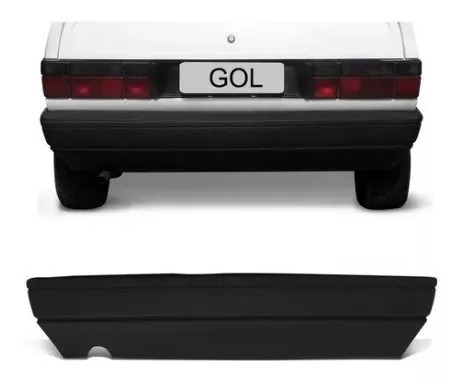 PARACHOQUE TRAZ GOL 1987 A 1996 PRETO TEXTURIZADO DTS 6320 - Buiar Auto Pe�as - Com�rcio de Pe�as em Arauc�ria