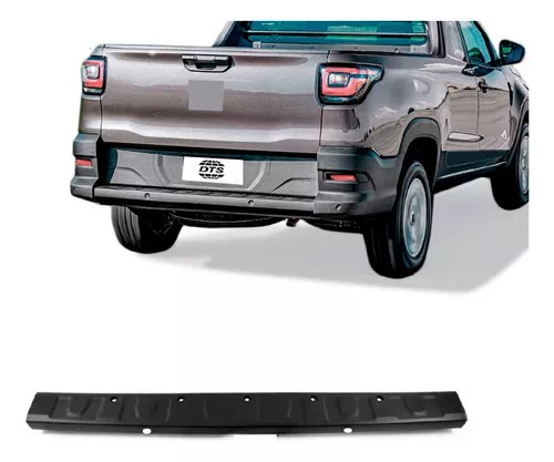 PARACHOQUE TRASEIRO STRADA 2020 A 2023 PRETO TEXTURIZADO DTS 3563 - Buiar Auto Pe�as - Com�rcio de Pe�as em Arauc�ria