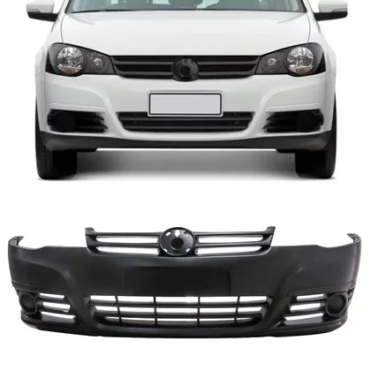 PARACHOQUE DIANTEIRO GOLF 2007 A 2014 PRETO LISO SEM AUXILIAR DTS 6132 - Buiar Auto Pe�as - Com�rcio de Pe�as em Arauc�ria