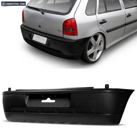 PARACHOQUE TRASEIRO GOL G3 FASE 2º 2003 A 2005 PRETO TEXTURIZADO DTS 6427 - Buiar Auto Pe�as - Com�rcio de Pe�as em Arauc�ria