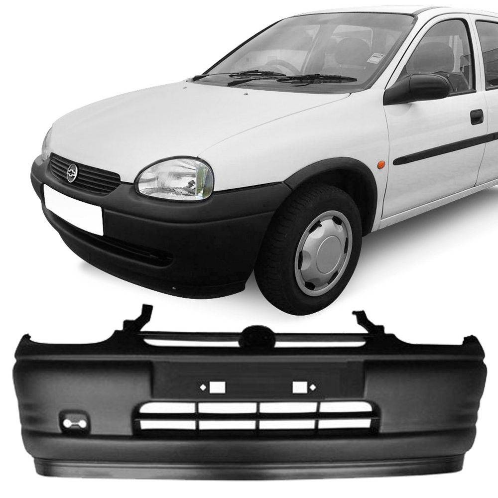 PARACHOQUE DIANTEIRO CORSA 1994 A 1999 PRETO TEXTURIZADO DTS 1612P - Buiar Auto Pe�as - Com�rcio de Pe�as em Arauc�ria