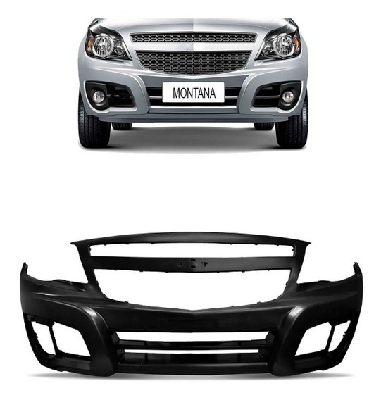 PARACHOQUE DIANTEIRO MONTANA 2010 A 2020 PRETO LISO DTS 1783 - Buiar Auto Pe�as - Com�rcio de Pe�as em Arauc�ria