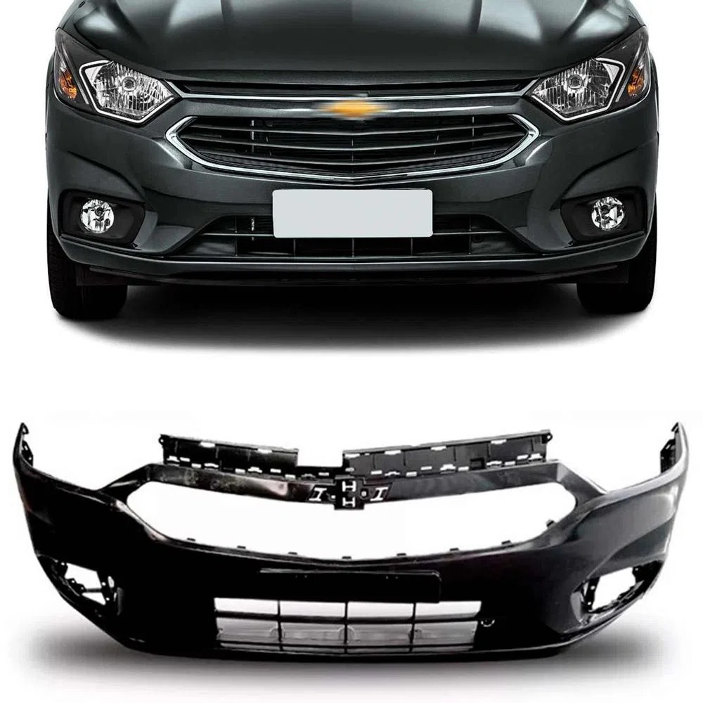 PARACHOQUE DIANTEIRO ONIX PRISMA 2016 A 2019 PRETO LISO DTS 1765-L - Buiar Auto Pe�as - Com�rcio de Pe�as em Arauc�ria