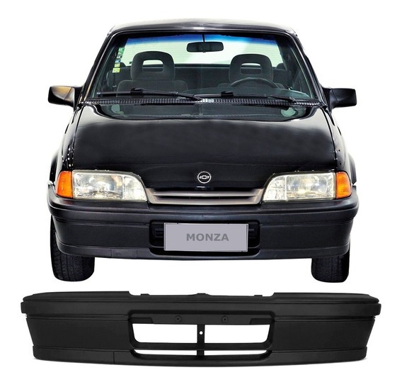 PARACHOQUE DIANTEIRO MONZA 1991 A 1996  PRETO TEXTURIZADO COM ALMA PLASTICA DTS 1640P - Buiar Auto Pe�as - Com�rcio de Pe�as em Arauc�ria