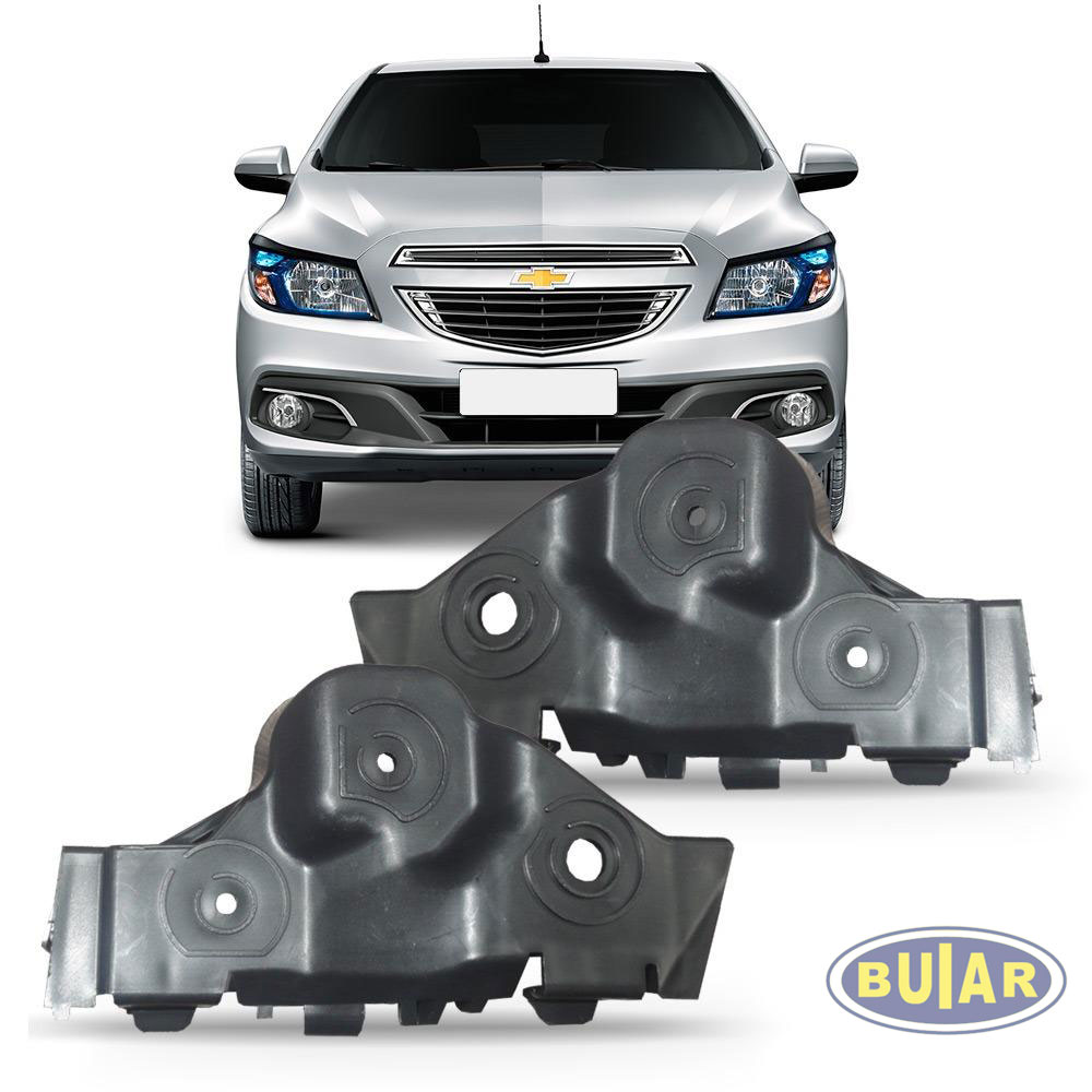 Suporte Guia Parachoque Dianteiro ONIX PRISMA 2012 a 2018 - Buiar Auto Pe�as - Com�rcio de Pe�as em Arauc�ria
