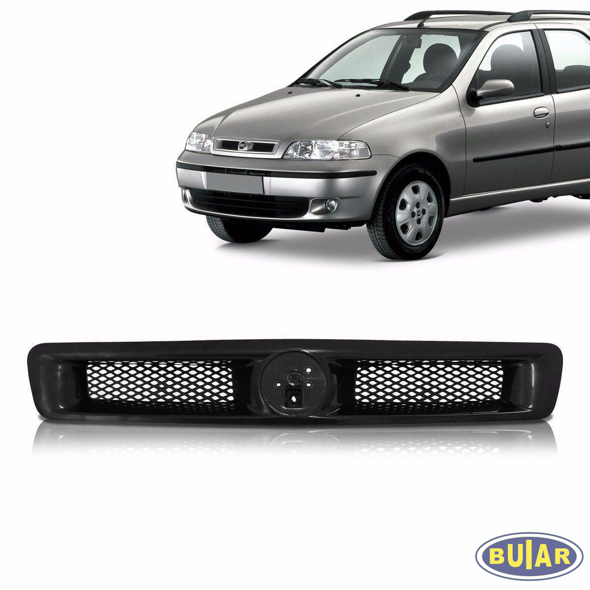 Grade Dianteira Palio Fire 2001 a 2003 - Buiar Auto Pe�as - Com�rcio de Pe�as em Arauc�ria