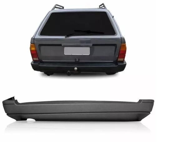 PARACHOQUE TRASEIRO PARATI 1987 A 1996 CINZA TEXTURIZADO DTS 6445 - Buiar Auto Pe�as - Com�rcio de Pe�as em Arauc�ria