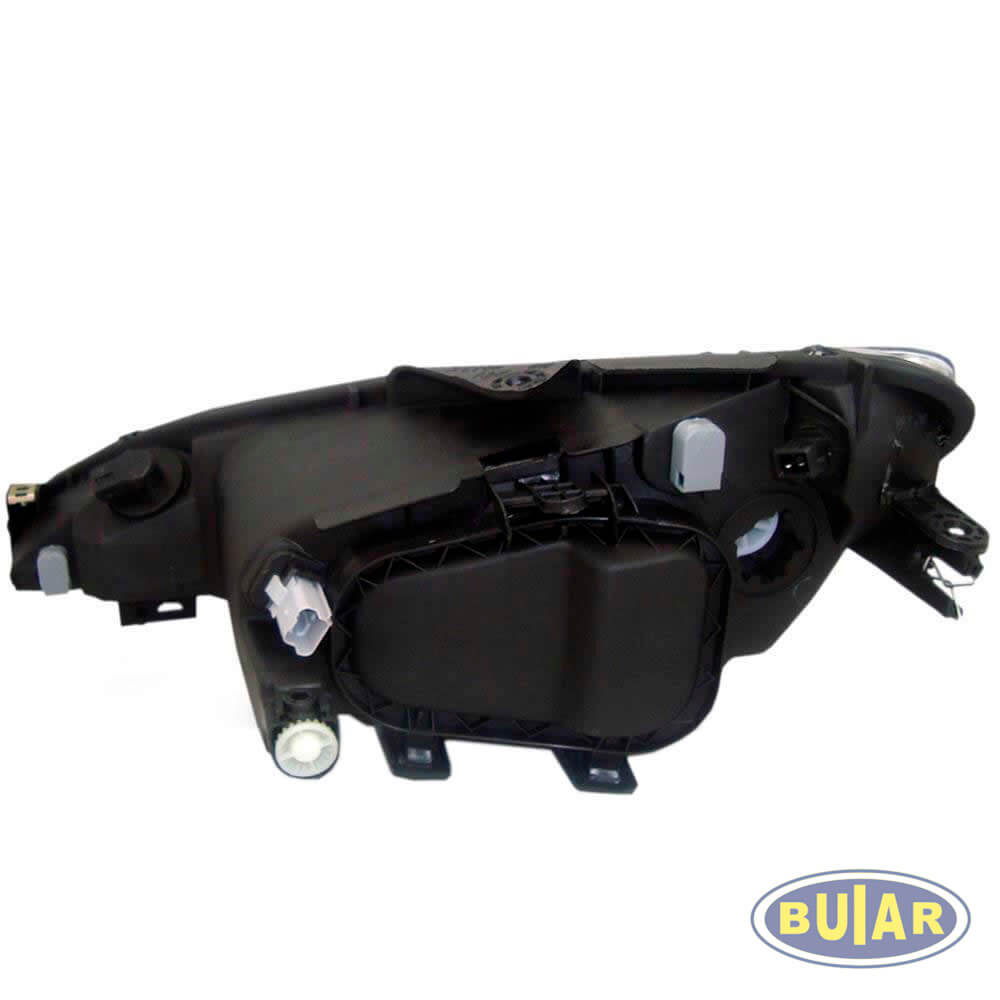 Farol Peugeot 207 e Hoggar 2007 a 2014 Mascara negra - Buiar Auto Pe�as - Com�rcio de Pe�as em Arauc�ria
