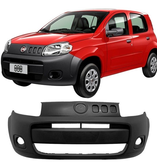 PARACHOQUE DIANTEIRO UNO VIVACE 2010 A 2014 PRETO TEXTURIZADO DTS 3435 - Buiar Auto Pe�as - Com�rcio de Pe�as em Arauc�ria