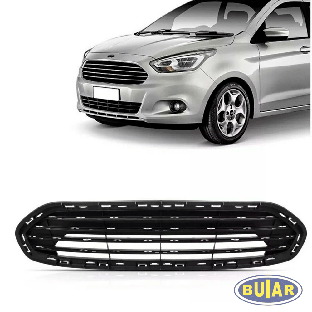 Grade Dianteira Central Parachoque Fod Ka 2014 a 2016  - Buiar Auto Pe�as - Com�rcio de Pe�as em Arauc�ria