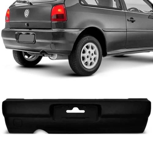 PARACHOQUE TRASEIRO GOL 1995 A 2005 PRETO TEXTURIZADO DTS 6300 - Buiar Auto Pe�as - Com�rcio de Pe�as em Arauc�ria