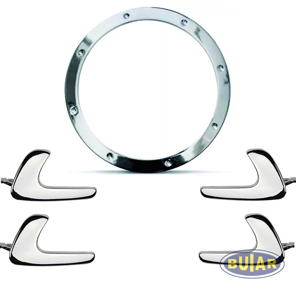 Kit maçaneta interna gol g3 cromada - Buiar Auto Pe�as - Com�rcio de Pe�as em Arauc�ria