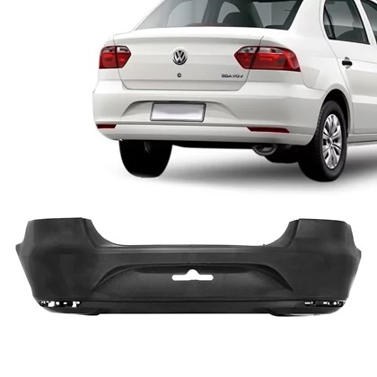 PARACHOQUE TRASEIRO VOYAGE 2013 A 2020 PRETO LISO DTS 6357 - Buiar Auto Pe�as - Com�rcio de Pe�as em Arauc�ria