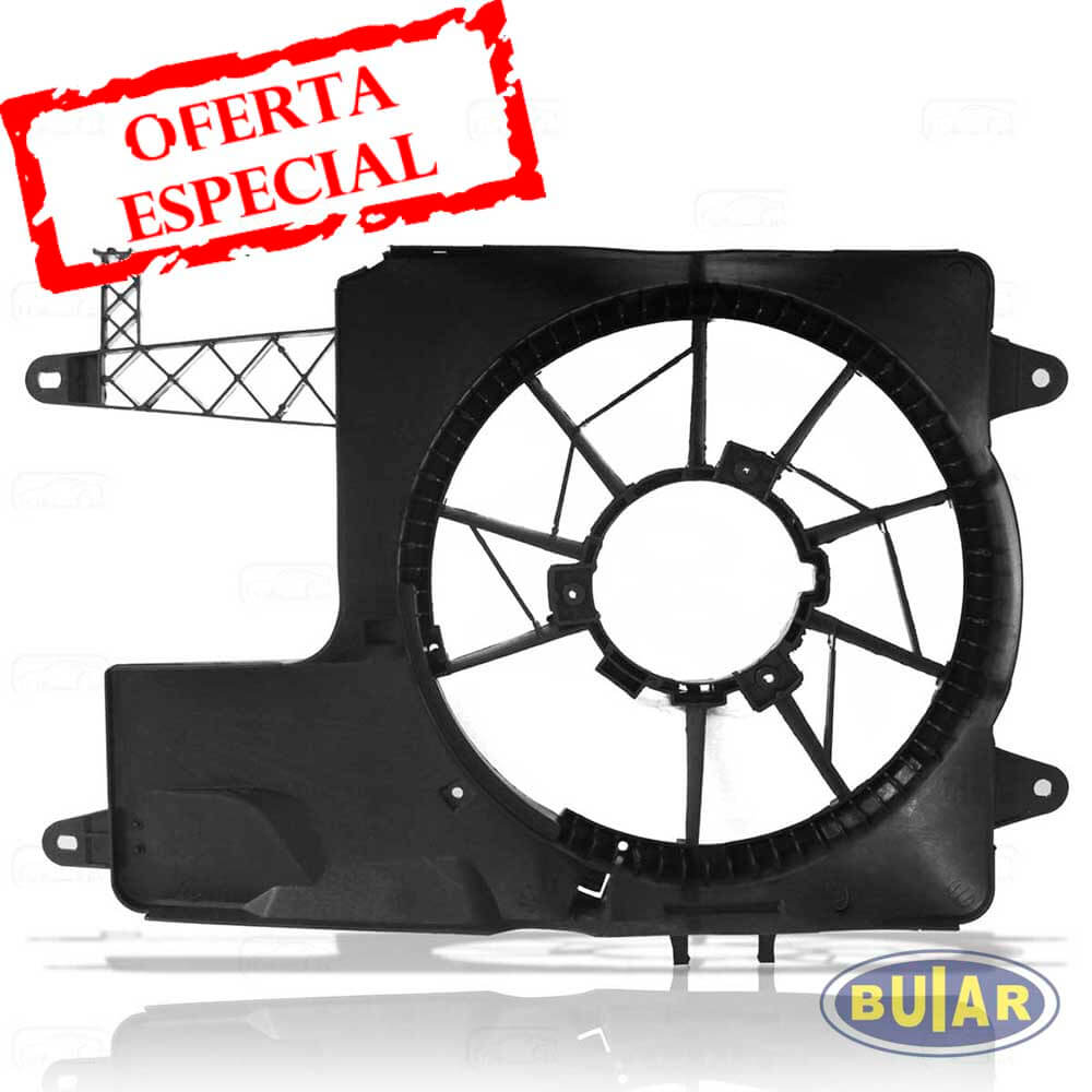 Suporte da ventoinha (Defletor) Gol G2, G3, G4 ano 95 a 2008 c/ar - Buiar Auto Pe�as - Com�rcio de Pe�as em Arauc�ria