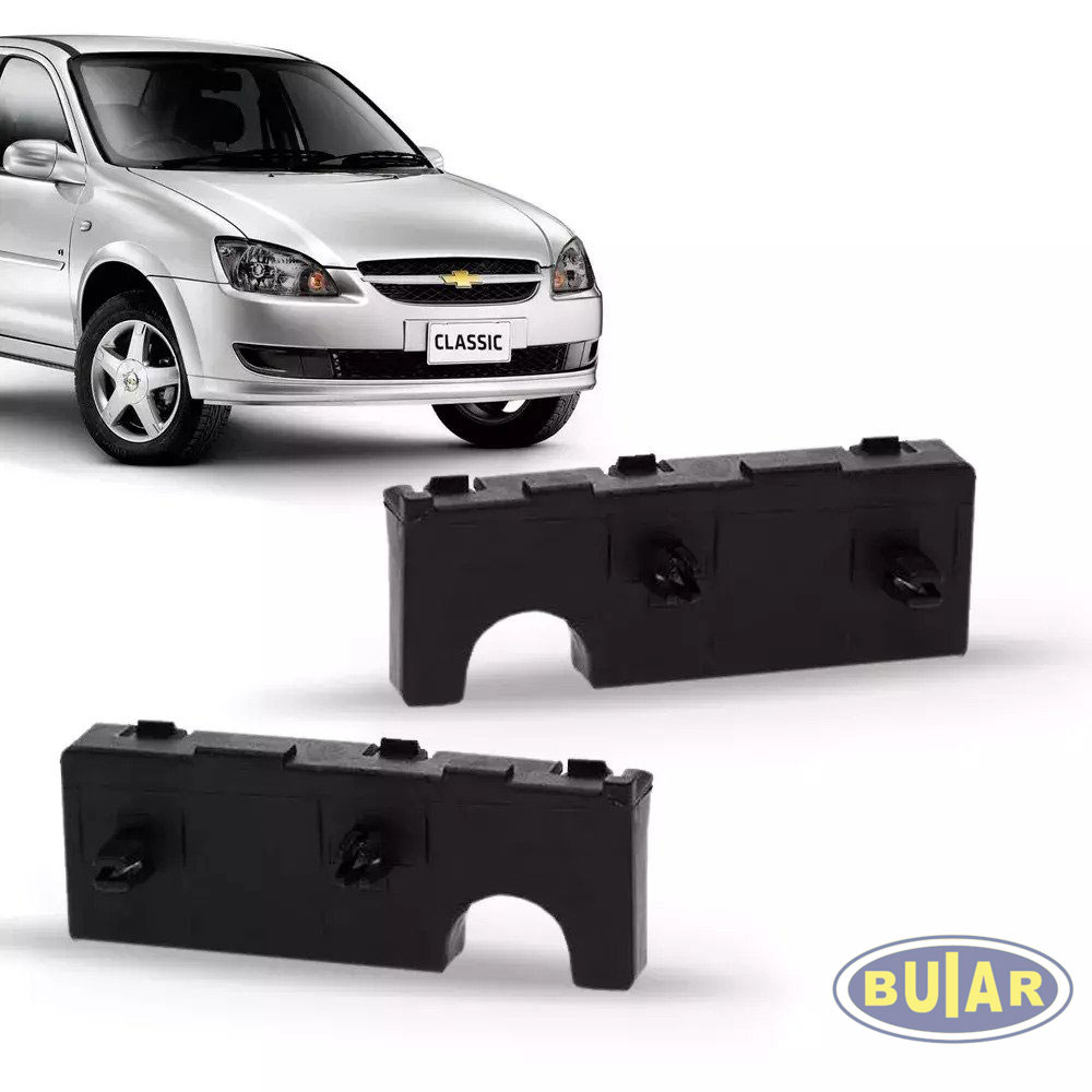Suporte Guia Parachoque Dianteiro Classic 2010 a 2018 - Buiar Auto Pe�as - Com�rcio de Pe�as em Arauc�ria