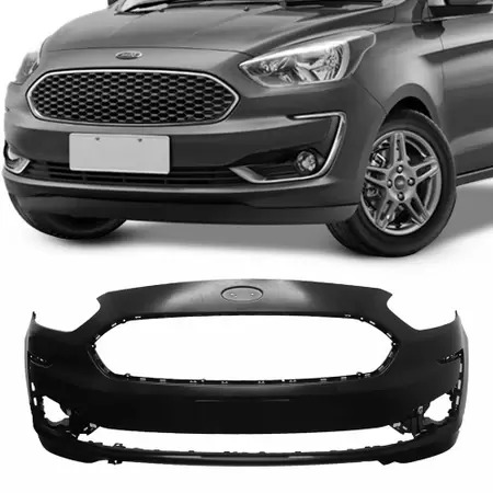 PARACHOQUE DIANTEIRO KA 2019 PRETO LISO DTS 2671-E  - Buiar Auto Pe�as - Com�rcio de Pe�as em Arauc�ria