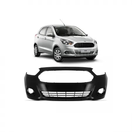 PARACHOQUE DIANTEIRO KA 2015 A 2018 PRETO LISO DTS 2664 - Buiar Auto Pe�as - Com�rcio de Pe�as em Arauc�ria
